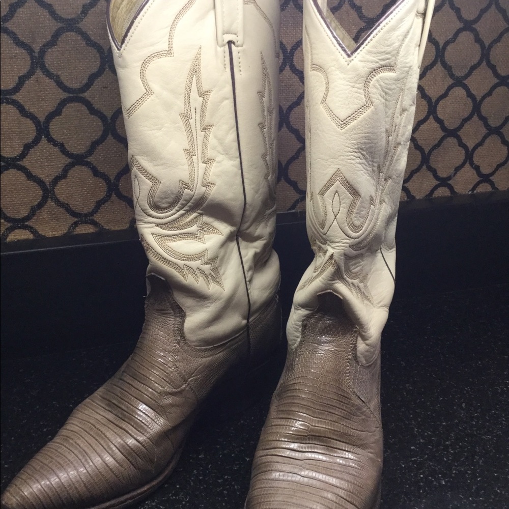 Dan Post Lizard Cowboy boots